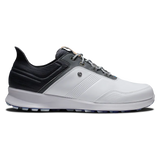 FootJoy Men's Stratos Golf Shoes- White/Charcoal