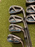 TaylorMade SIM Max OS 4-PW Iron Set, KBS Max Regular Flex, RH