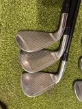 Nike Victory Red Cavity Back 5-AW Iron Set, Stock Graphite Senior Flex, RH