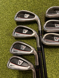 Nike Victory Red Cavity Back 5-AW Iron Set, Stock Graphite Senior Flex, RH