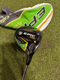 Callaway Epic Flash 3 15* Fairway Wood,  Evnflow Regular Flex, RH
