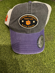 Black Clover Clemson Retro Adjustable Hat