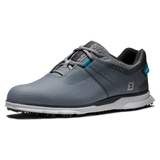 FootJoy Men's Pro SL Sports Golf Shoes- Grey/Reef Blue