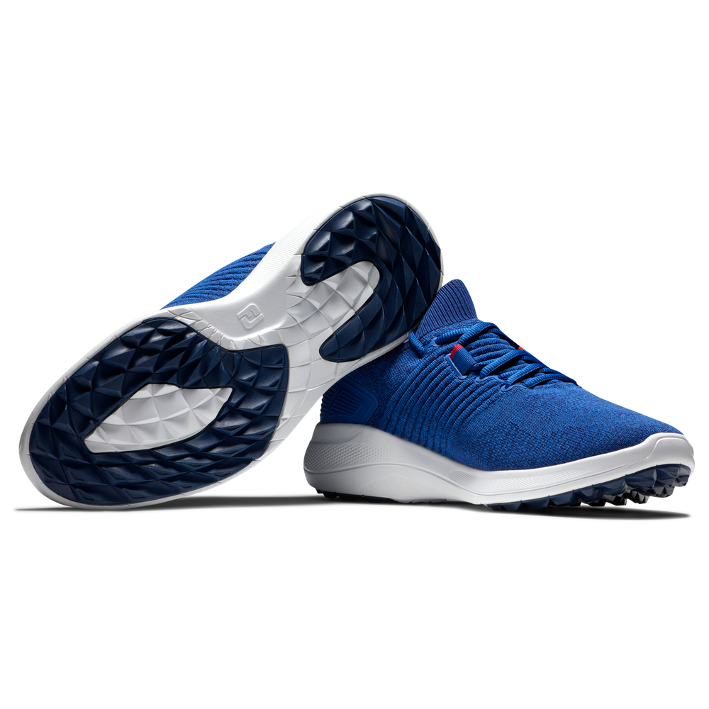 FootJoy Men's Flex XP Golf Shoes- Blue/White- Previous Season