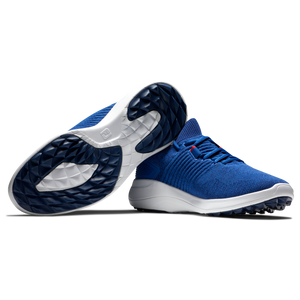 FootJoy Men's Flex XP Golf Shoes- Blue/White- Previous Season