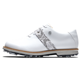 FootJoy Women's Premier Golf Shoes- White/Crock Grey