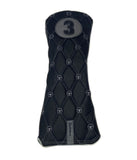 TaylorMade Patterned Black Headcovers